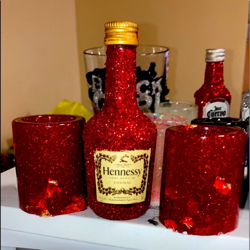 Custom resin shot glasses any color